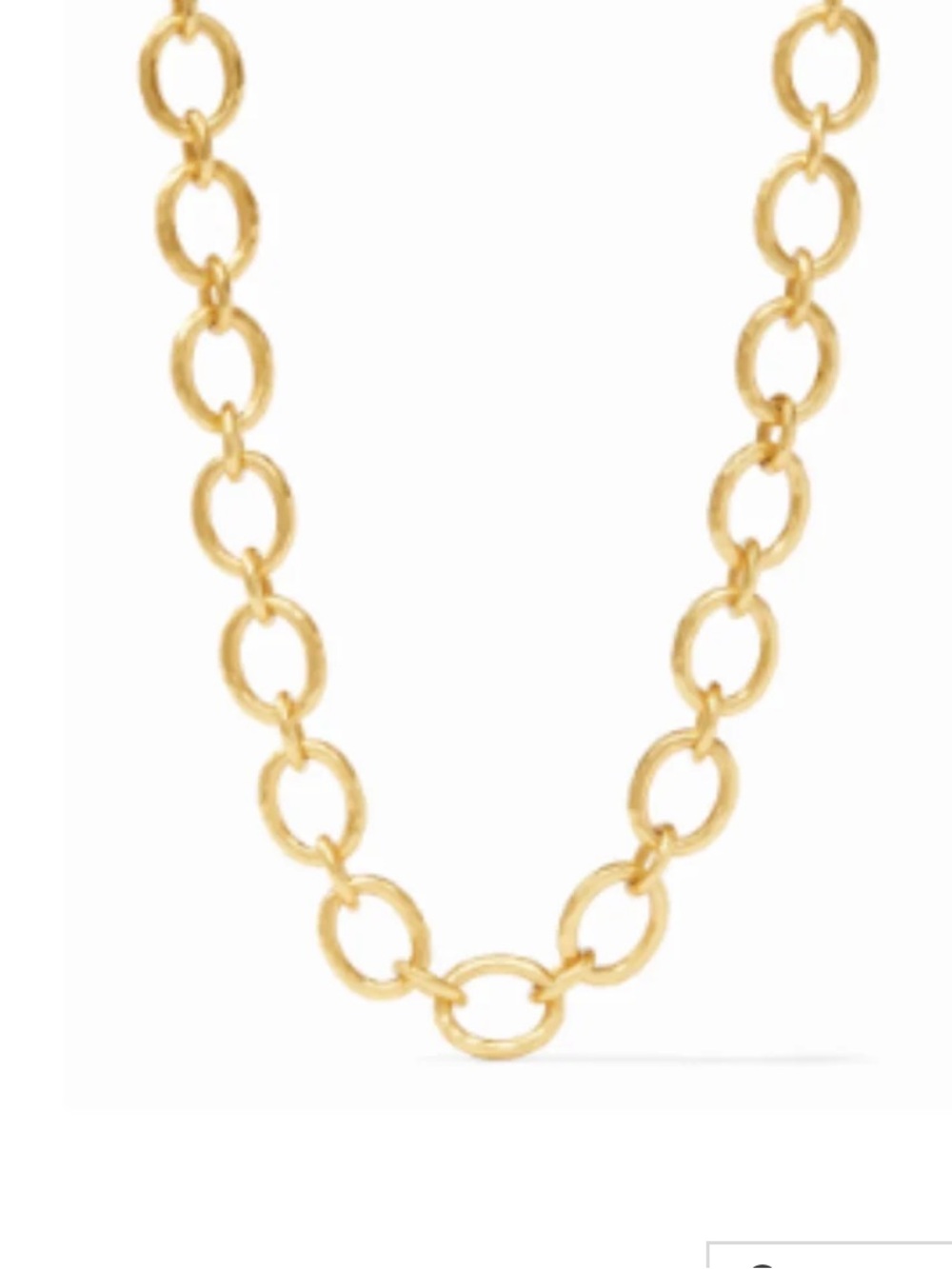 Julie Vos Gold Catalina Demi Link Necklace